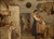 Digital Print - Peasant cottage interior by Aleksander Kotsis