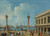 Digital Print - Venice, A View Of The Molo From The Piazzetta, Looking South To San Giorgio Maggiore, With The Columns Of St. Mark And St. Theodore And Thebiblioteca Sansoviniana by Giovanni Battista Cimaroli