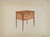 Digital Print - Table with Deep Drawer by Mattie P. Goodman
