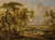 Digital Print - An extensive landscape with figures on a path in the foreground by Jan Wijnants