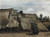 Digital Print - A Peasant Woman Digging in Front of Her Cottage by Vincent van Gogh