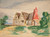 Digital Print - Sketch of a countrycottage by Edwin Austin Abbey