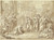 Digital Print - Christus und die Ehebrecherin by Christian Wilhelm Ernst Dietrich