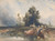 Digital Print - Landscape with Canal and Lock; Figures at Lock by Thomas Sully