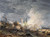 Digital Print - Fire in the Port by Louis Gabriel Moreau Digital Print - Fire in the Port by Louis Gabriel Moreau