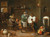 Digital Print - A cat in a barber shop, run by monkeys by Abraham Teniers
