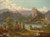 Digital Print - View Of The Castle And Island With St Marys Church On Lake Bled by Anton Karinger