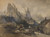 Digital Print - Das Wetterhorn im Berner Oberland by Alexandre Calame