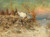 Digital Print - Winter on the Baltic Coast by Julius Sergius Klever