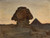 Digital Print - Sphinx by the moonlight. From the journey to Egypt by Jan Cigliski