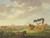 Digital Print - Auf einer Wiese Khe und Schafe, in der Ferne eine Stadt, links eine Melkerin by Aelbert Cuyp