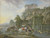Digital Print - Hirten an einem rmischen Brunnen by Johann Albrecht Friedrich Rauscher