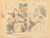 Digital Print - Two Studies for a Portrait of the Warren Family by George Romney