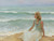 Digital Print - On The Beach by Charles Atamian