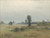 Digital Print - Landscape with grazing cows by udovt ordk