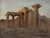 Digital Print - Temple of Apollo in Corinth at sunrise. From the journey to Greece by Jan Cigliski