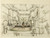 Digital Print - Study for Court of Common Pleas, Westminster Hall, from Microcosm of London by Augustus Charles Pugin