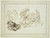 Digital Print - Studienblatt; Einsiedlerkrebs und zwei Hexendarstellungen by Jacob de Gheyn II