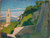 Digital Print - Landscape with a shrine by Jan Rembowski