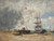 Digital Print - Le rivage de Trouville, mare basse by Eugne Boudin Digital Print - Le rivage de Trouville, mare basse by Eugne Boudin