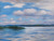 Digital Print - See mit Wetterwolken by Alexander Koester