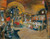 Digital Print - Inneres einer Dorfkirche by Ludwig Michalek