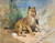 Digital Print - A lion cub by Heywood Hardy