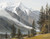 Digital Print - Vy mot Chamonix-Mont-Blanc by Martinus Rrbye