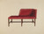 Digital Print - Settee or Chaise Lounge by Lillian Causey