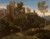 Digital Print - Klassische Landschaft mit Gebuden in Tivoli by Gaspard Dughet