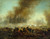 Digital Print - L'Htel de Ville incendi, assailli par les troupes de Versailles by Gustave Boulanger