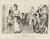 Digital Print - Tragic moments - Something wrong somewhere by Charles Dana Gibson