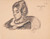 Digital Print - Kunstnerens sster, Anna Giersing by Harald Giersing