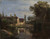 Digital Print - View of Plauen at the River Weisseritz by Johan Christian Dahl