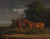 Digital Print - A Groom Mounted on a Chestnut Hunter, He Holds a Bay Hunter by the Reins by Jacques-Laurent Agasse