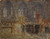 Digital Print - Prozession vor einer Kirche by Hermann Braun