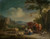 Digital Print - Landschaft mit Hirten und gotischer Burgruine by Pieter Bout