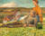 Digital Print - A Spring Landscape with a Young Couple by Hugo Walzer Digital Print - A Spring Landscape with a Young Couple by Hugo Walzer