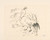 Digital Print - Coq et poule. by Flix Bracquemond