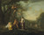 Digital Print - Bacchus, Venus and Ceres under a grapevine in a pastoral landscape with putti, nymphs and satyrs by Cornelis Van Poelenburch