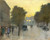 Digital Print - Unter den Linden mit Blick auf das Brandenburger Tor by Lesser Ury