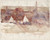 Digital Print - Schets van een stadsgezicht by Max Liebermann