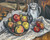 Digital Print - Still life with apples by Georges Gaudion