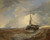Digital Print - Fischerboot in Seenot by Andreas Achenbach
