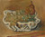 Digital Print - Corbeille en porcelaine aux raisins et  la poire by Louis Valtat