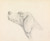 Digital Print - Head of a Pointer, in Profile Left by Henry Thomas Alken