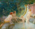 Digital Print - Young Bathers In A Fountain by Albert-Auguste Fouri Digital Print - Young Bathers In A Fountain by Albert-Auguste Fouri
