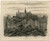 Digital Print - Gezicht op een kasteel bij nacht by Theo van Hoytema