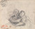 Digital Print - Couple Reading a Book by George Romney