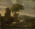 Digital Print - Italian Landscape with Shepherdess and Flocks by Simon van der Does